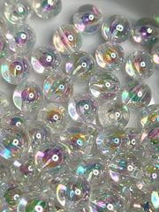 Transparent Clear AB Acrylic 8mm Beads